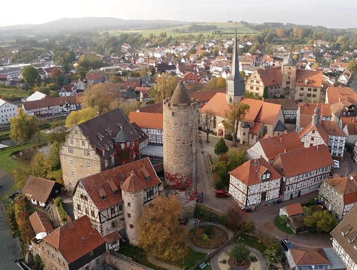 Alte Foersterei - Elegantes Apartment In Der Historischen Hinterburg Schlitz - Nahe Fulda Und Bad Hersfeld Екстериор снимка