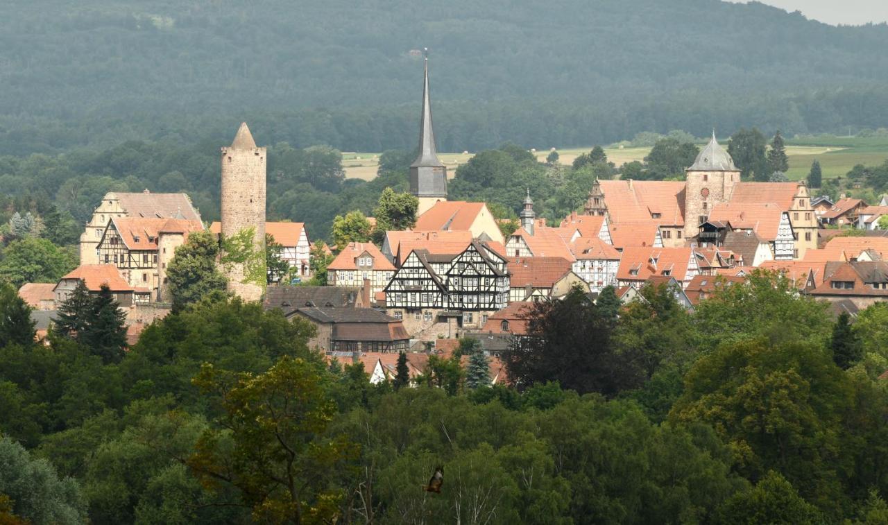 Alte Foersterei - Elegantes Apartment In Der Historischen Hinterburg Schlitz - Nahe Fulda Und Bad Hersfeld Екстериор снимка